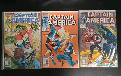 Buy Marvel Comics Captain America NM Lot 320,327,344,353,394,396,2 Of 397,398,402 • 15.53£