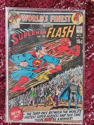 Buy DC Worlds Finest Comics Superman And The Flash Issue 198 Comic • 24.99£