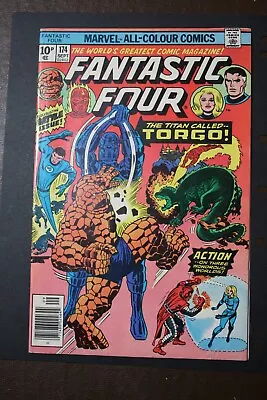 Buy Marvel Comics.  FANTASTIC FOUR.  Number 174.  September 1976 Issue • 4£