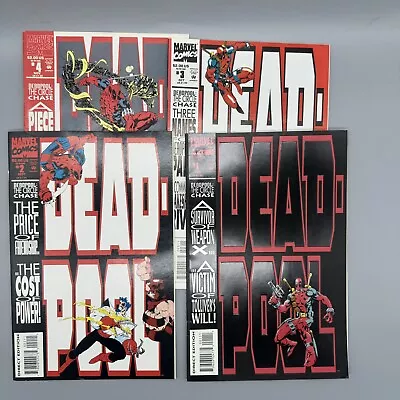 Buy DEADPOOL: THE CIRCLE CHASE #1-4 COMPLETE SET MARVEL (1993) 1 2 3 4 1st Solo Book • 42.71£