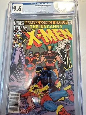 Buy The Uncanny X-Men #155 CGC 9.6 White Pages - 1st Appearance Of The Brood • 50.47£