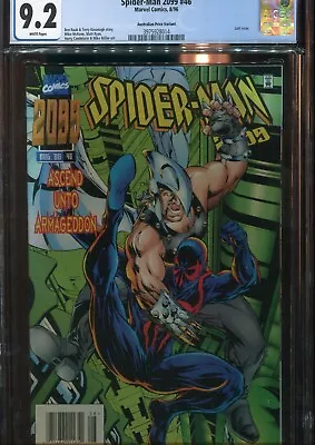 Buy Spiderman 2099 # 46 Final Issue  Australian Price Variant • 800£