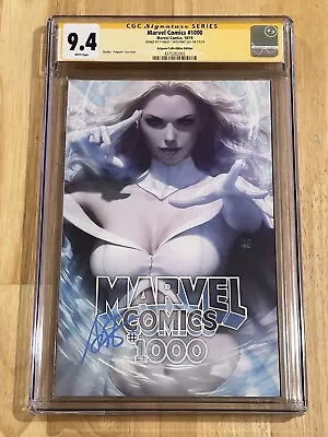 Buy Marvel Comics 1000 (2019) CGC 9.4 Signed Stanley Artgerm Lau White Queen Emma • 85.42£