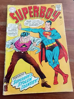 Buy Superboy #144 Jan 1968 (VG-) Silver Age • 4£