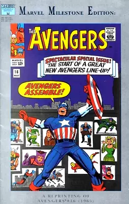 Buy 1994 Marvel Comics Reprint, Marvel Milestone Edition Avengers #16 - VF • 11.65£