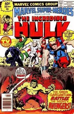 Buy Marvel Super-Heroes (1967) #  80 (5.0-VGF) Hulk, Avengers 1979 • 4.50£