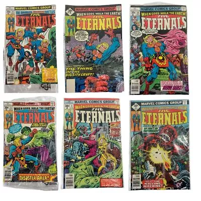 Buy Vintage Marvel Comics Group The Eternals Comic Book USA Bundle 1976 Used • 54.99£