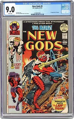 Buy New Gods #9 CGC 9.0 1972 2104031004 • 93.19£