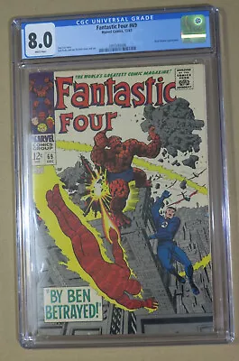 Buy Fantastic Four #69 Dec 1967 CGC 8.0 • 77.66£