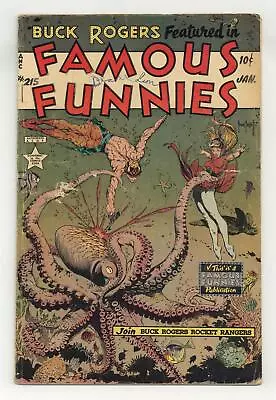 Buy Famous Funnies #215 GD- 1.8 1955 • 916.40£