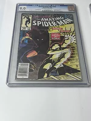 Buy Amazing Spider-Man #256 CGC 8.0 (1984) 1st App. Puma • 29.50£