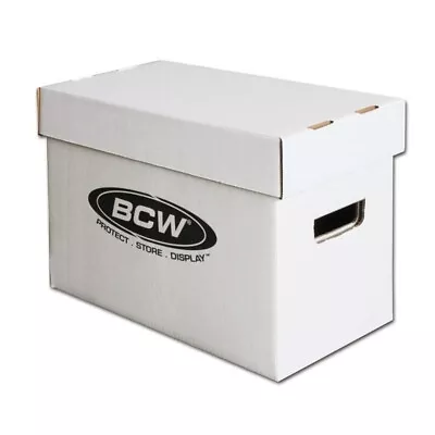 Buy 1 X BCW SHORT COMIC STORAGE BOX - Hold 150-175 Comics • 15.99£