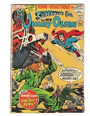 Buy Superman's Pal Jimmy Olsen 146 DC 1972 VF+ Or Better Jack Kirby Homo-Disastrous • 15.52£