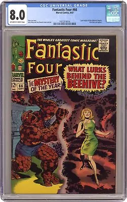 Buy Fantastic Four #66 CGC 8.0 1967 1972314014 • 284.94£