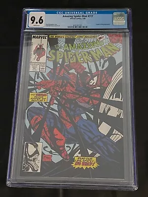 Buy The Amazing Spider-man #317 1989 CGC 9.6 Newly Graded! • 69.89£