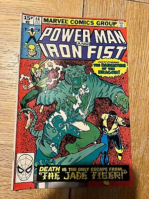 Buy Power Man And Iron Fist #66 2nd Appearance Sabretooth December 1980 • 20£