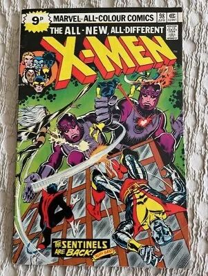 Buy UNCANNY X-MEN #98 🔑 KEY ISSUE 1st Amanda Sefton Marvel Bronze Age Comic 1976 • 42£