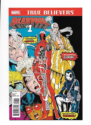 Buy True Believers: Deadpool #1 (New Mutants #98 Reprint) Near Mint- (9.2) • 4.66£