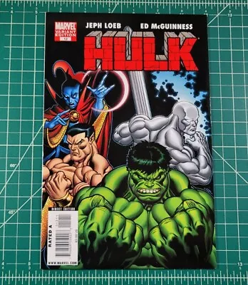 Buy HULK #12 (2009) Ed McGuinness Variant Silver Surfer Doctor Strange Namor VF/NM • 11.64£