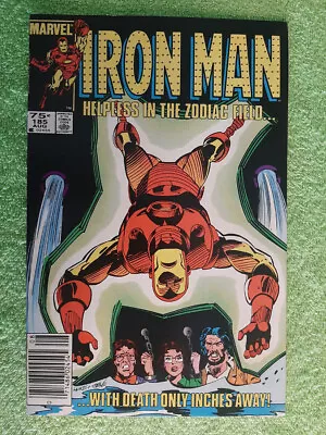 Buy IRON MAN #185 Potential 9.6 Or 9.8 NEWSSTAND Canadian Price Variant RD5874 • 21.23£