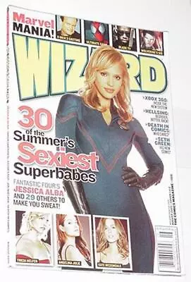 Buy Wizard 166 Jessica Alba Fantastic Four Cover • 30.47£