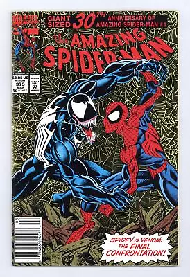 Buy Amazing Spider-Man #375N Newsstand Variant FN 6.0 1993 • 19.42£