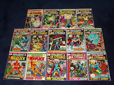 Buy Marvel Premiere 1 2 3 4 5 6 7 8 9 10 11 12 13 14 Warlock Dr Strange 1972 Lot 15 • 776.60£