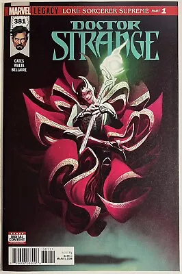 Buy Doctor Strange #381 Loki Sorcerer Supreme Donny Cates 2018 Marvel Comics • 3.88£