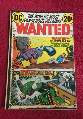Buy Free P & P; Wanted #5, Jan 1973: Green Lantern, Doll Man, Dr. Light! (KG) • 4.99£