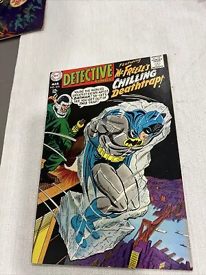 Buy Detective Comics Silver Era 1968 Mr Freezes Chilling Deathtrap No 373 • 76.88£