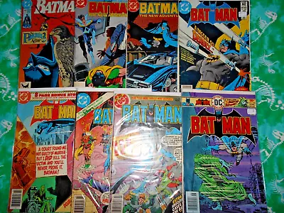 Buy Batman Comics Lot (8) Ave Fn 1976-1990 • 29.56£