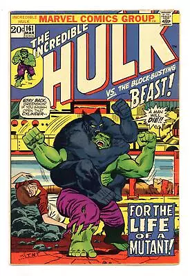 Buy Incredible Hulk #161 VG 4.0 1973 • 15.14£