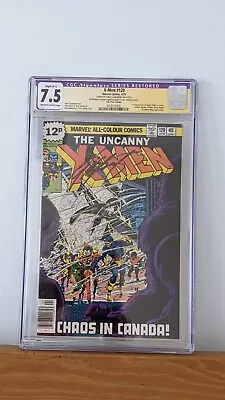 Buy X-Men #120 - 1979 - 1st App Alpha Flight - CGC 8.5 Signed By Chris Claremont • 250£