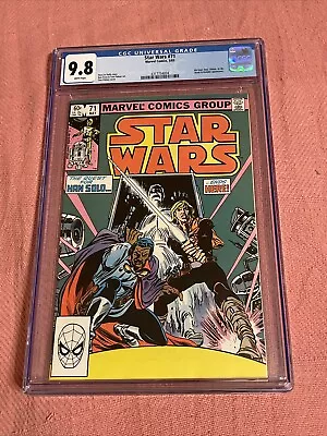 Buy Star Wars #71 CGC 9.8 White Pages, 1st Full Bossk Appearance, Marvel Comics! • 116.48£