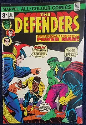 Buy The Defenders #17 KEY 1st Cameo App Wrecking Crew (Marvel 1974) FN- Bronze Age • 25£