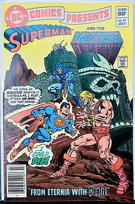 Buy DC Comics Presents #47 Newsstand (1st Appearance Of He-Man) In VF/VF+ Condition! • 155.31£