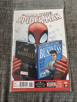 Buy THE AMAZING SPIDER-MAN # 6 MARVEL COMICS 2014 SLOTT Volume 3 1st Print • 4£