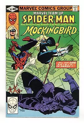 Buy Marvel Team-Up #95D Direct Variant FN+ 6.5 1980 1st App. Mockingbird • 30.29£