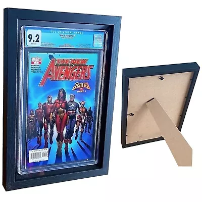 Buy CGC Graded Comic Book Protector Wall Frame Display With Back Stand • 14.95£