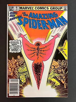 Buy Amazing Spider-Man Annual #16 1st App Monica Rambeau Marvel Comics 1982 FN/VF • 15.53£