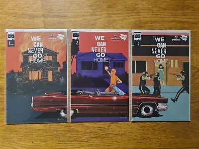 Buy We Can Never Go Home #1-3 - Jetpack Connecting Variants - Black Mask Comics • 19.95£