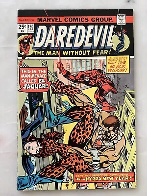 Buy DAREDEVIL #120-Key ! First Appearance Of El Jaguar| Great Copy. • 11.65£