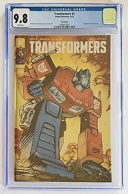 Buy Transformers #1 • Cgc 9.8 • Foil Variant • 2023 Nycc Exclusive • Optimus Prime • 132.02£