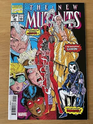 Buy Marvel X-Men New Mutants #98 - First Appearance Deadpool - Facsimile Edition New • 7.99£