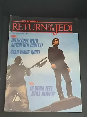 Buy Rare Star Wars Weekly Comic - Return Of The Jedi - No 45 - Date April 25th 1984 • 6.95£