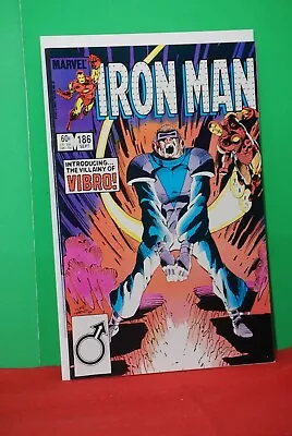 Buy IRON MAN #186 Sept 1984 1st Appearance Of VIBRO . MARVEL-Unread   NM. • 6.21£