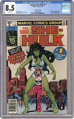Buy Savage She-Hulk 1N Newsstand Variant CGC 8.5 1980 4254485021 • 112.61£