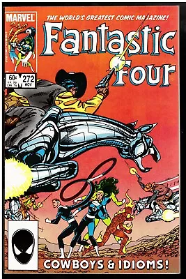 Buy Fantastic Four 272 1984 9.0 Vf/nm John Byrne Warlord/gont/nathaniel Richards App • 16.29£