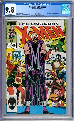 Buy Uncanny X-Men 200 CGC Graded 9.8 NM/MT Marvel Comics 1985 • 97.04£