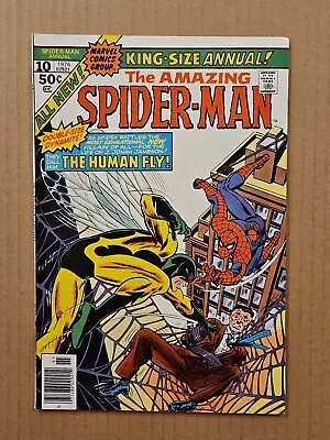 Buy Amazing Spider-Man Annual #10 1st Appearance The Human Fly Marvel 1976 VF- • 19.41£